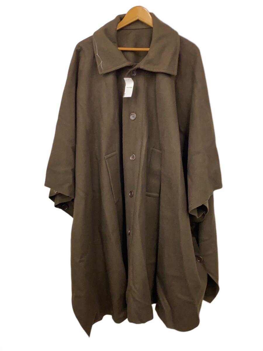 【中古】ANATOMICA◆厚地の外套/--/羊毛/KHK【メンズウェア】