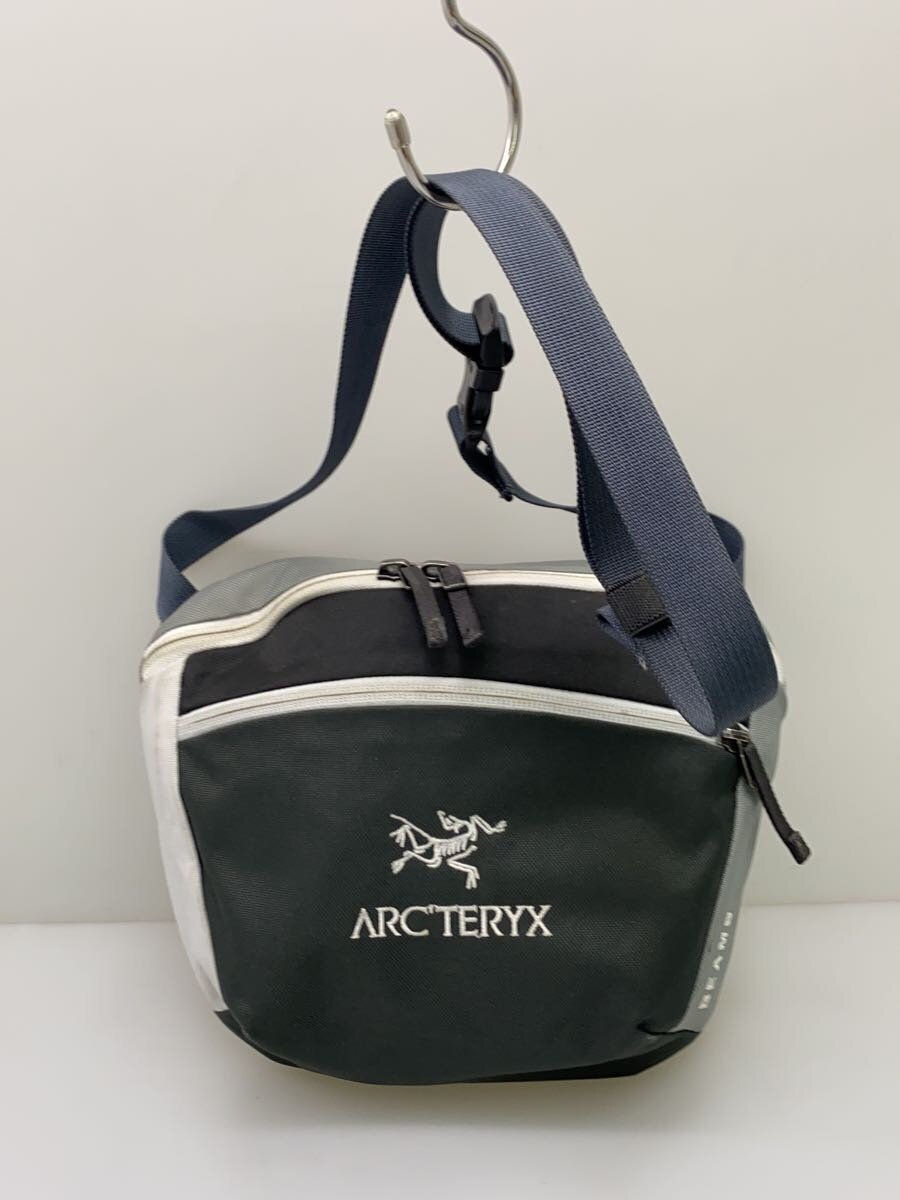 【中古】ARC’TERYX◆ショルダーバッグ/ポリエステル/GRY【御徒面子】