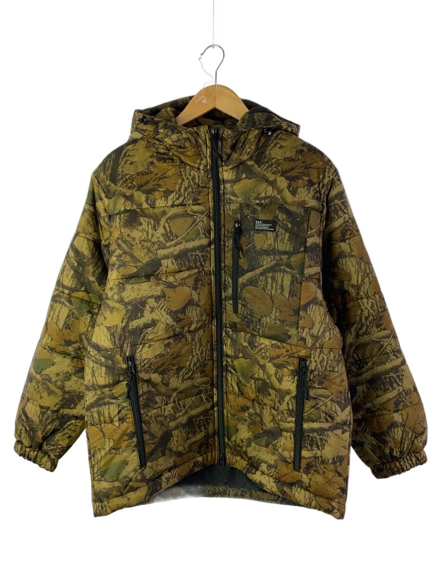 【中古】FAT◆DAFWOOD/ツリーカモ/ダウンジャケット/M/ポリエステル/KHK/総柄/F32510-JK02-AB【メンズウェア】｜2ｎｄ STREET 店