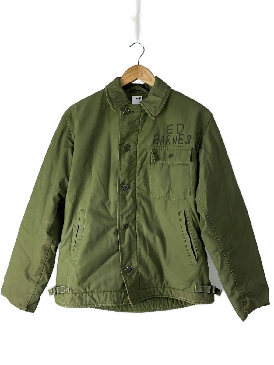 【中古】US.NAVY◆A-2甲板上衣/40/綿織物/GRN【メンズウェア】