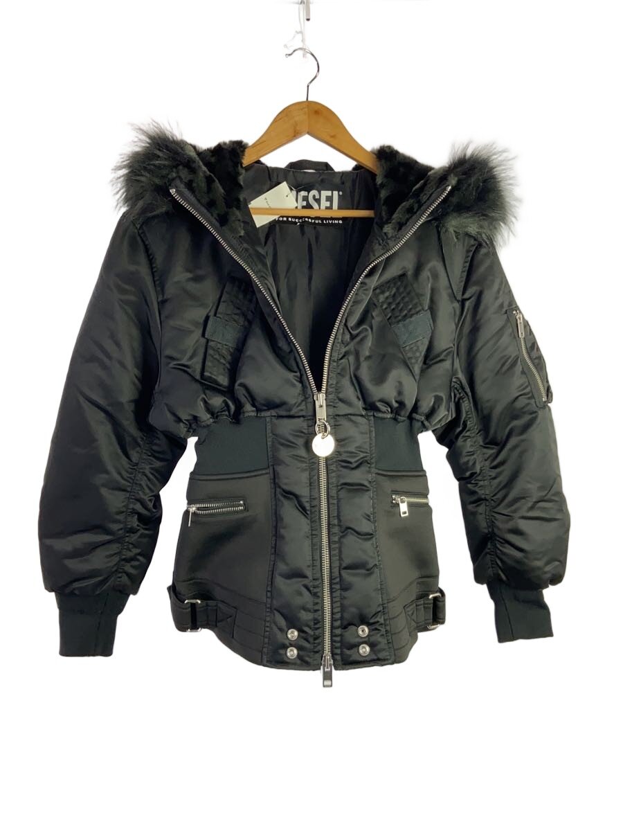 【中古】DIESEL◆ナイロンジャケット/XS/ナイロン/BLK/無地/00S45K-W-ISOKE-A-0CAXL//【レディースウェア】｜2ｎｄ STREET 店