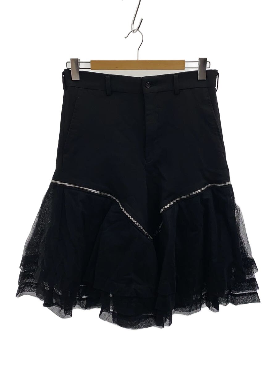 【中古】COMME des GARCONS HOMME PLUS◆COMME des GARCONS HO24SS/遊撃手ズボン下/S/ポリエステル/黒いこと/PO-P023//【メンズウェア】
