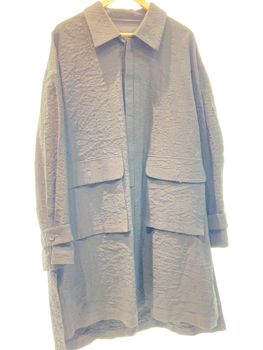【中古】VOAAOV◆ステンカラー厚地の外套/2/綿織物/BLK/無地/VOCO-D03-31【メンズウェア】