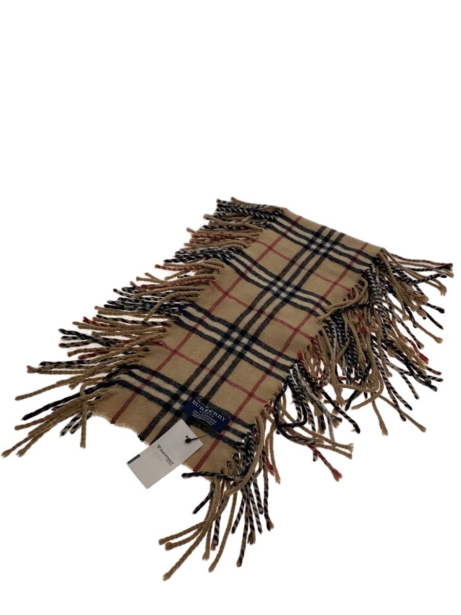 【中古】BURBERRY LONDON◆えり巻き/カシミヤ/CML/照合のしるし/レディース【服飾雑貨他】