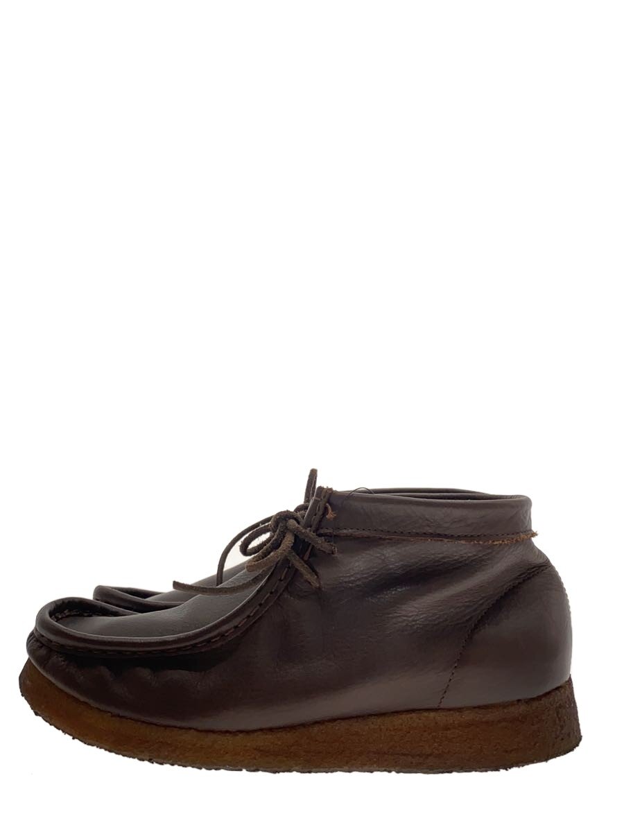 【中古】HARROW TOWN STORES◆ブーツ/38/BRW/なめし革【シューズ】