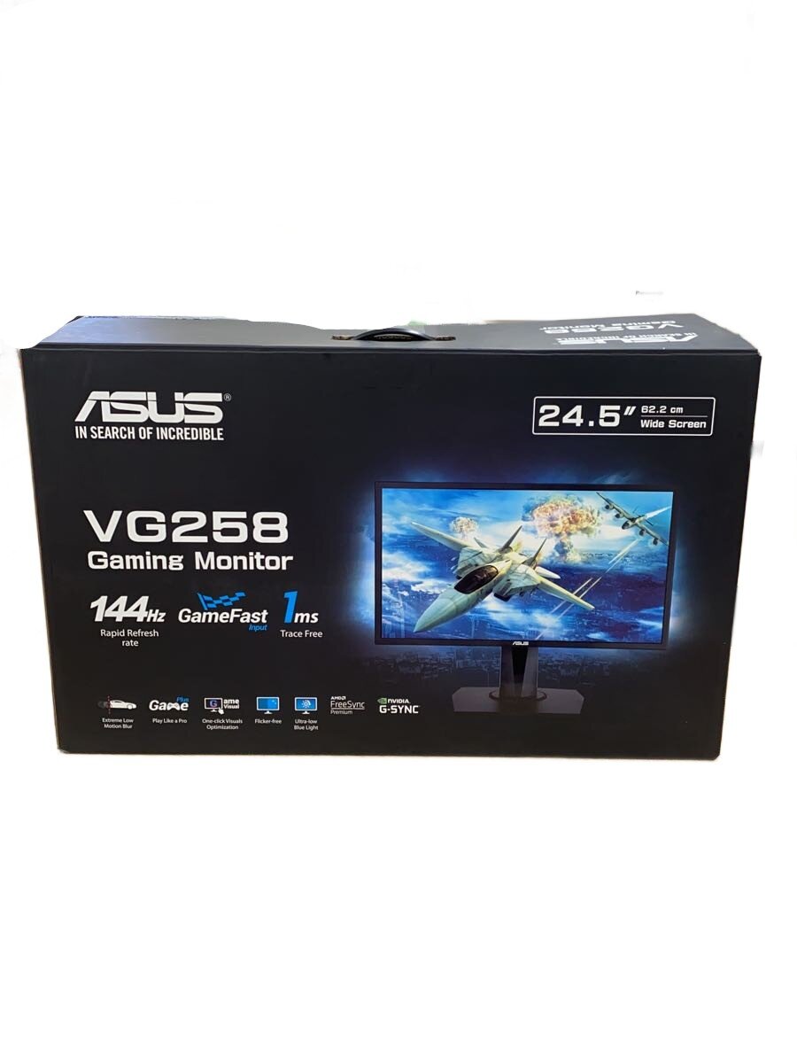 【中古】ASUS◆液晶管する・液晶見せびらかす VG258Q [24.5in 黒いこと]/24in//【マイコン】