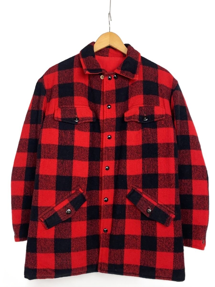 【中古】60s/HUMPHREY/リバーシブル/マッキーノジャケット/ウール/レッド【メンズウェア】|2nd STREET 店
