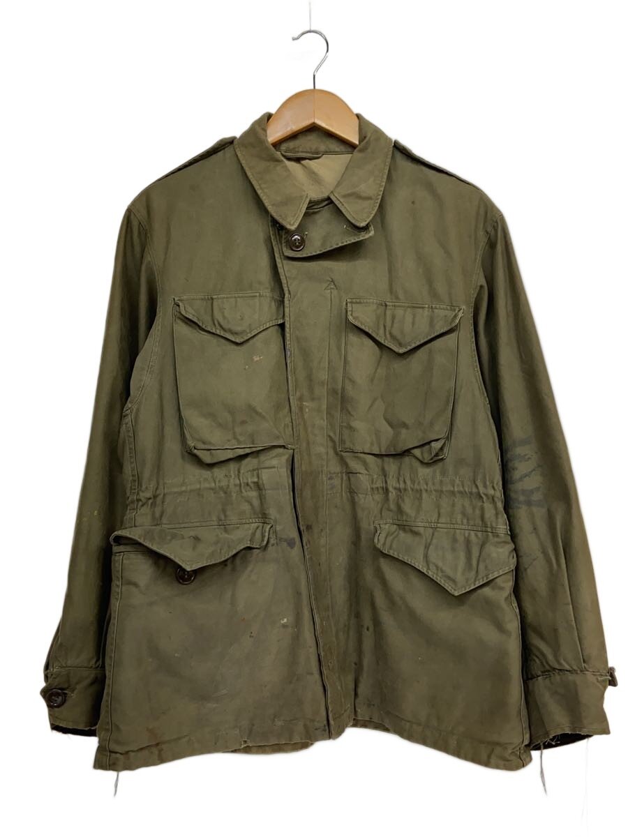 【中古】US.ARMY◆40s/M-43/活動の領域上衣/ミリタリー上衣/カーキ/えの具/ユーエスアーミー【メンズウェア】