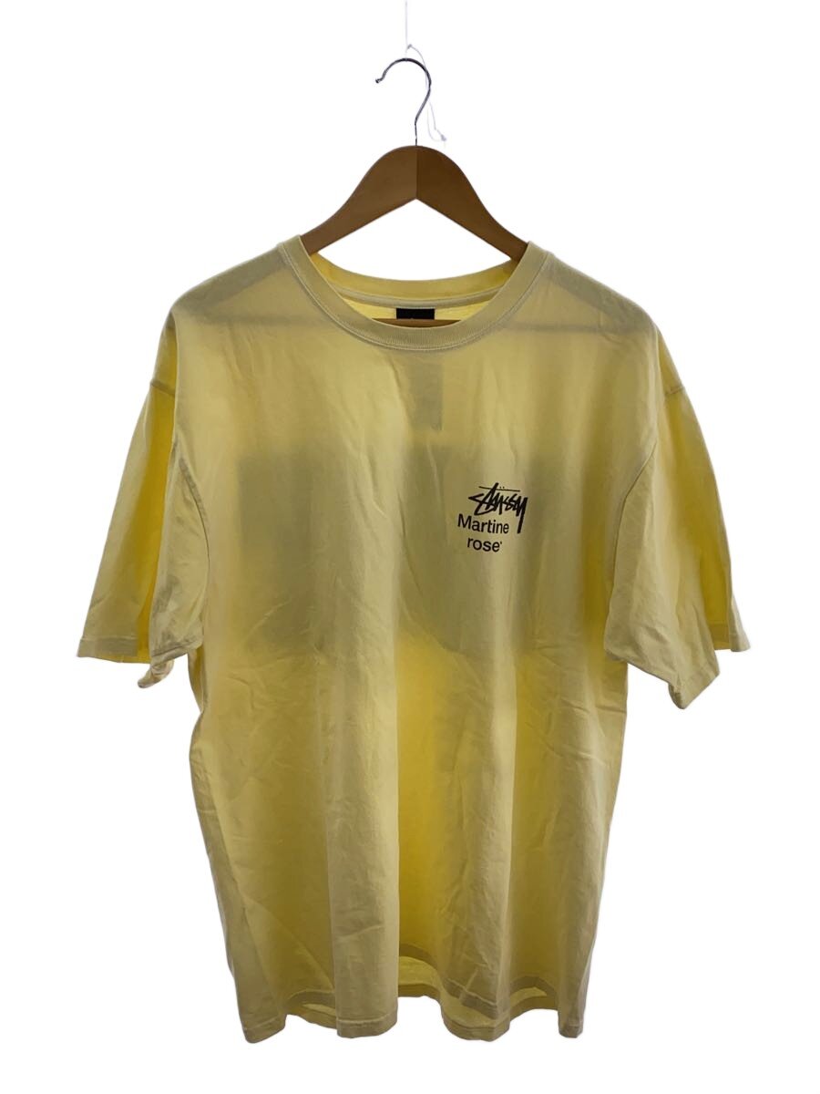 【中古】STUSSY◆PIGMENT DYED TEE/Tシャツ/L/コットン/YLW//【メンズウェア】|2nd STREET 店