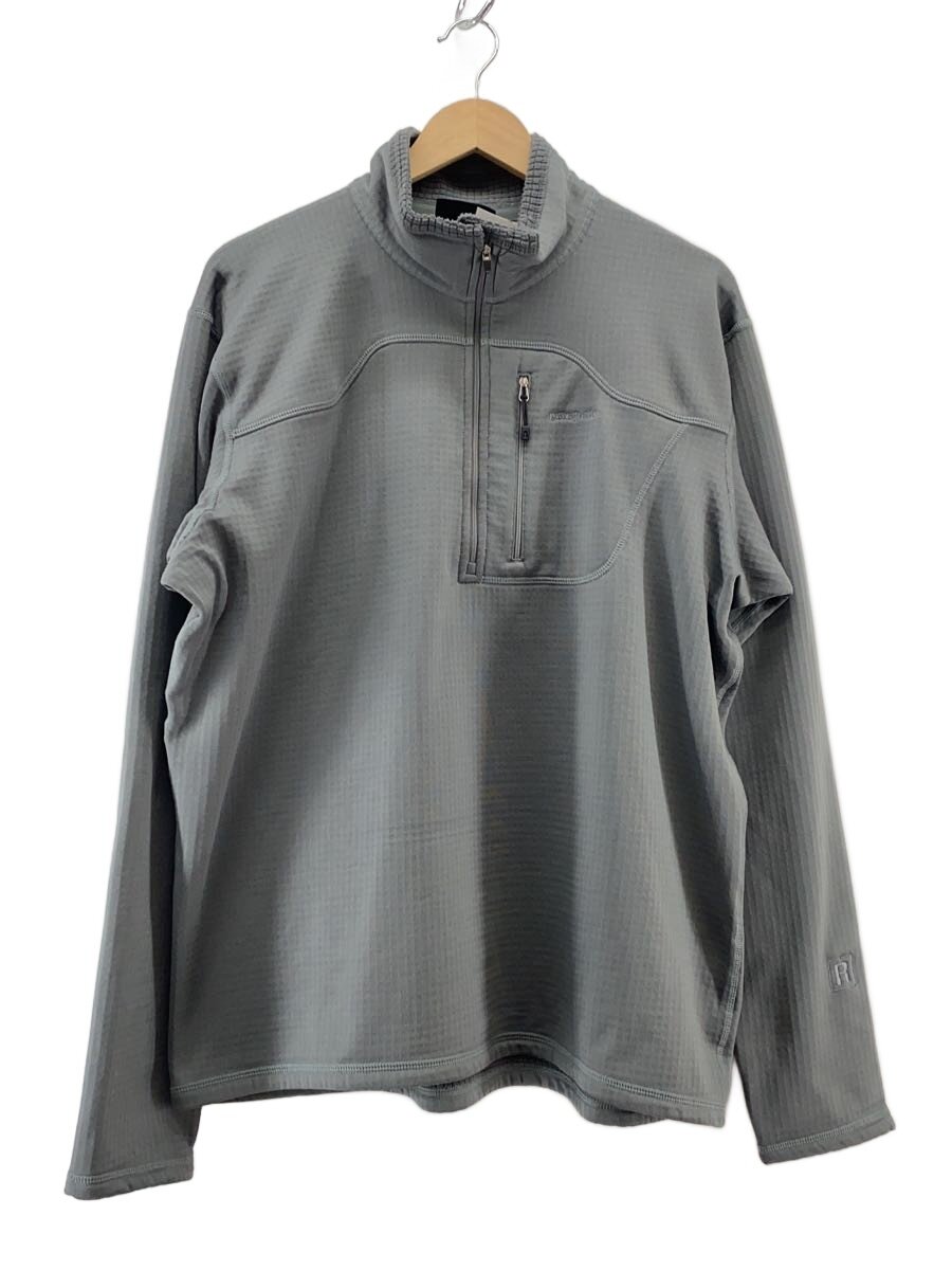 【中古】patagonia◆トップス/XL/ポリエステル/GRY//【メンズウェア】