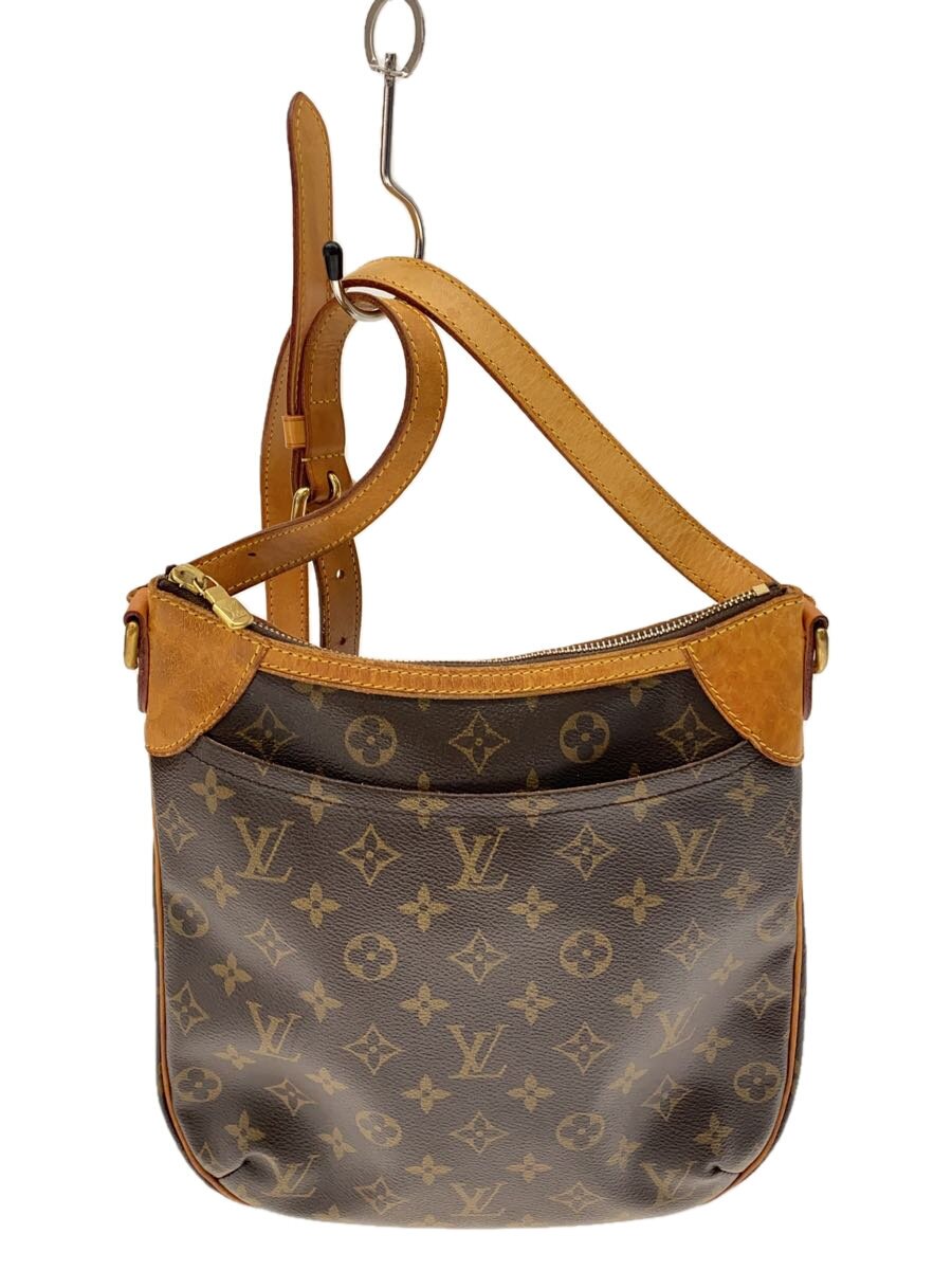 【中古】LOUIS VUITTON◆オデオンPM_モノグラム・帆布/PVC/BRW【御徒面子】