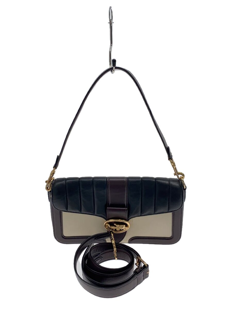 【中古】COACH◆コーチ職/2WAYショルダーバッグ/5555/なめし革【御徒面子】