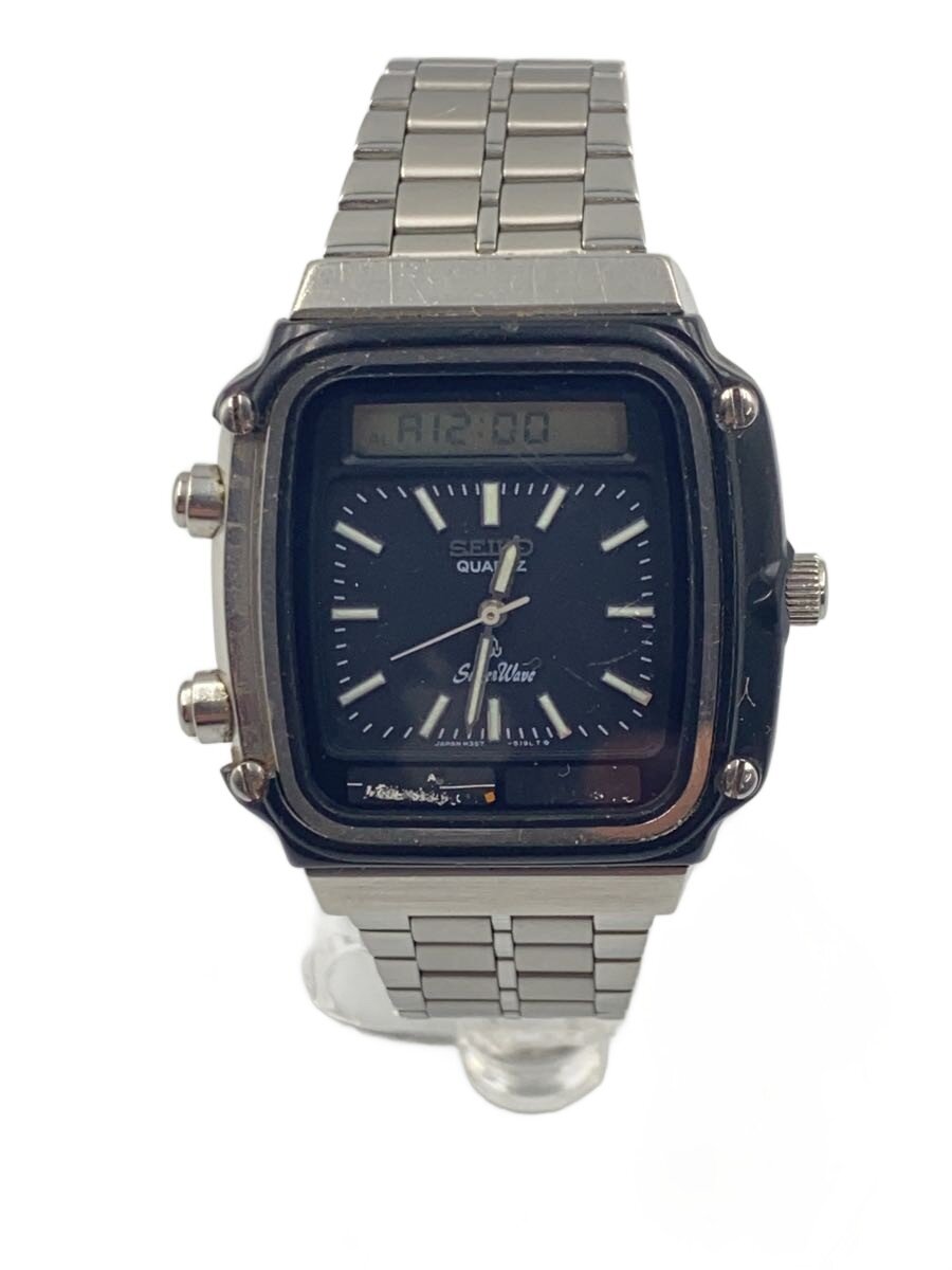 【中古】SEIKO◆石英ウオッチ/アナログ/H357-5120【服飾雑貨他】