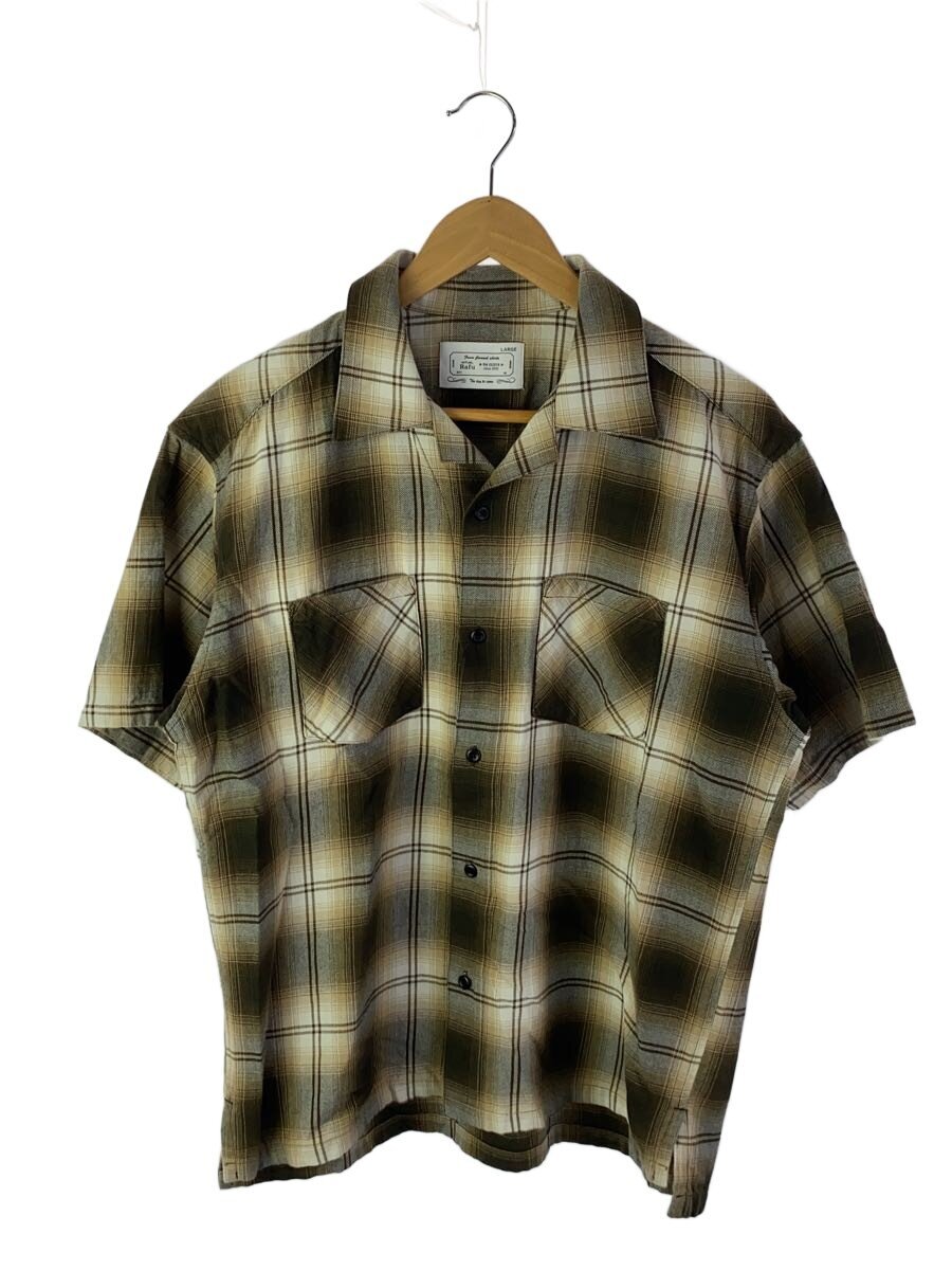 【中古】MIYAGIHIDETAKA◆半袖シャツ/L/コットン/BRW/チェック/RAFU【メンズウェア】｜2ｎｄ STREET 店 9,698円