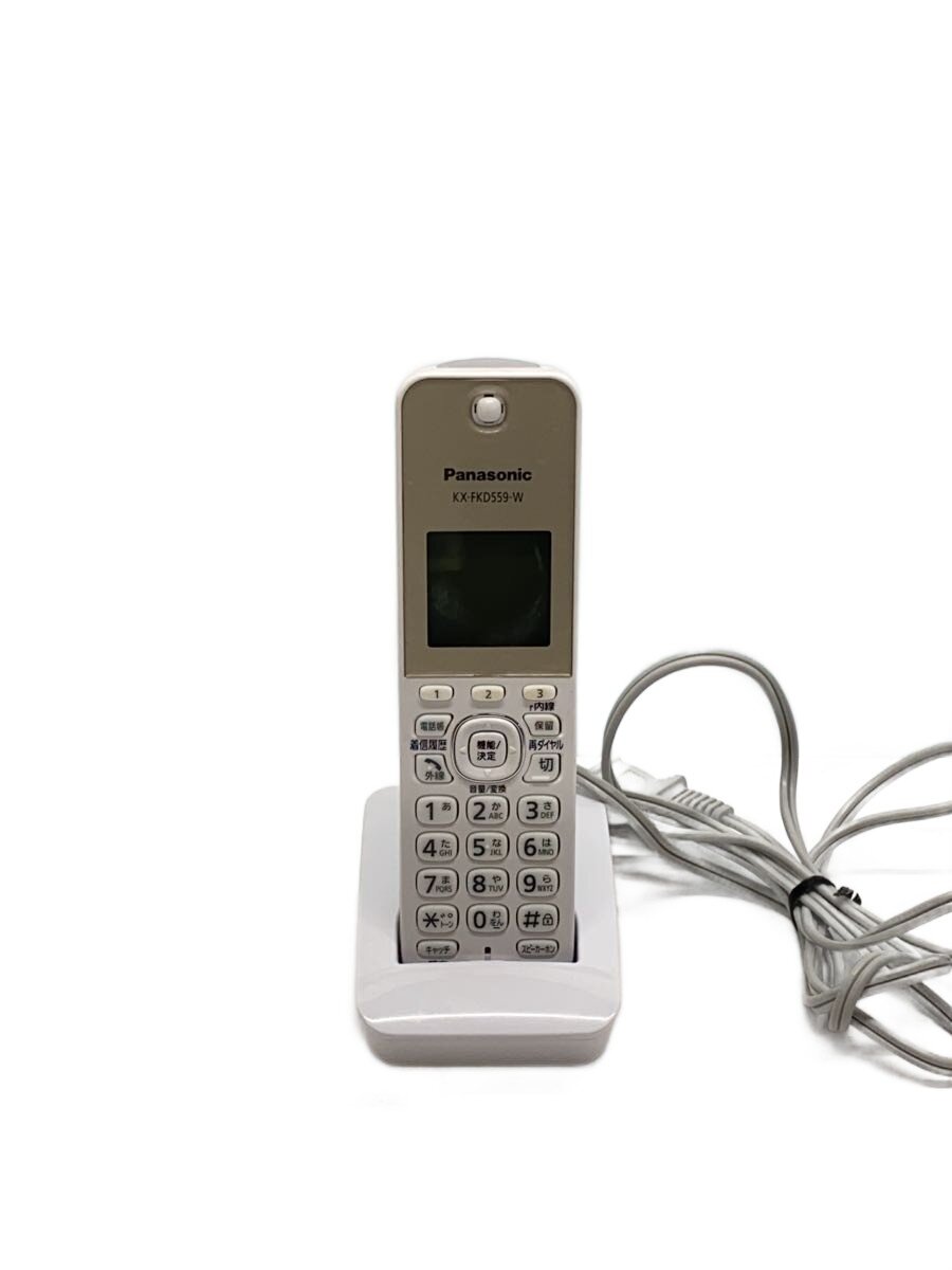 【中古】Panasonic◆電話 RU・RU・RU VE-GZL40DL-W [白いこと]【家電・視覚的・オーディオ】