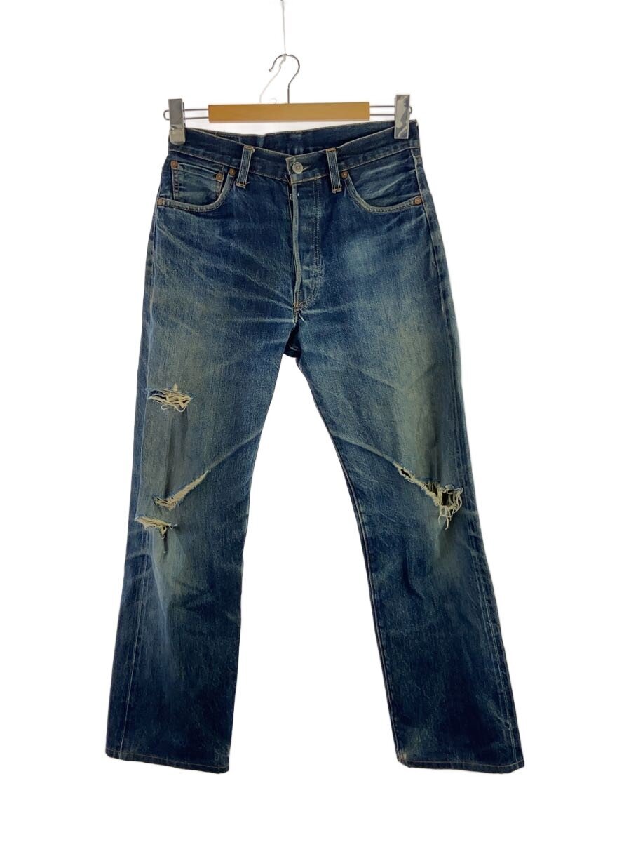 【中古】Levi’s◆90s/刷り直す/501xx/名取り草裏555/引っ切り無いズボン下/30/ジーンズ/IDG【メンズウェア】