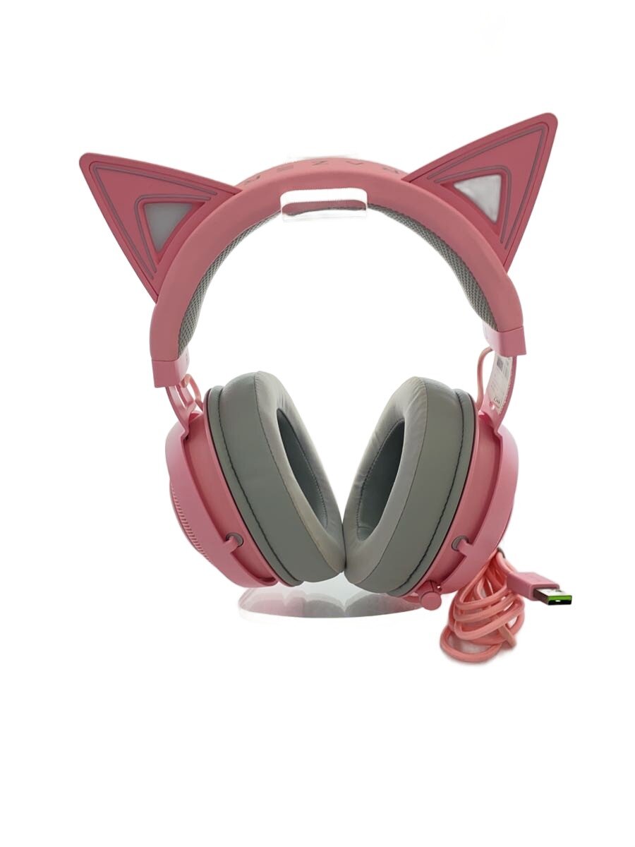 【中古】Razer◆ヘッドセット Kraken Kitty Edition RZ04-02980200-R3M1[Quartz]【家電・ビジュアル・オーディオ】