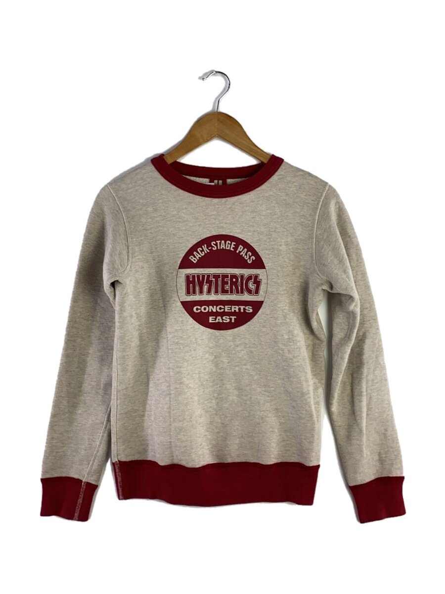 【中古】HYSTERIC GLAMOUR◆リンガーネック/H下げ札/90s/old/汗水/FREE/綿織物/WHT/無地/2cs-4910【レディース御召しもの】