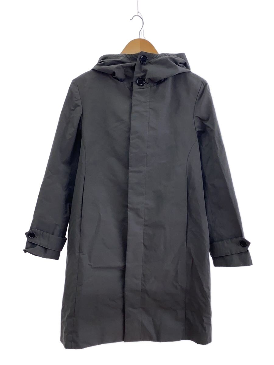 【中古】TOMORROWLAND◆厚地の外套/O/綿織物/GRY【レディース御召しもの】