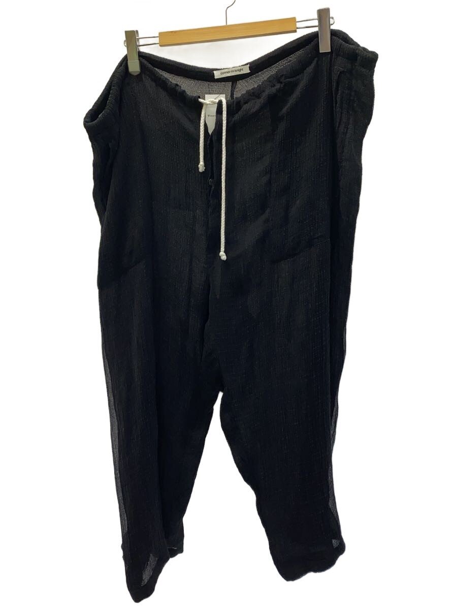 【中古】CONNOR MCKNIGHT/Crinkle Wide Pajama Pant/シワ製作食麺麭/M/地絹/BLK【メンズウェア】