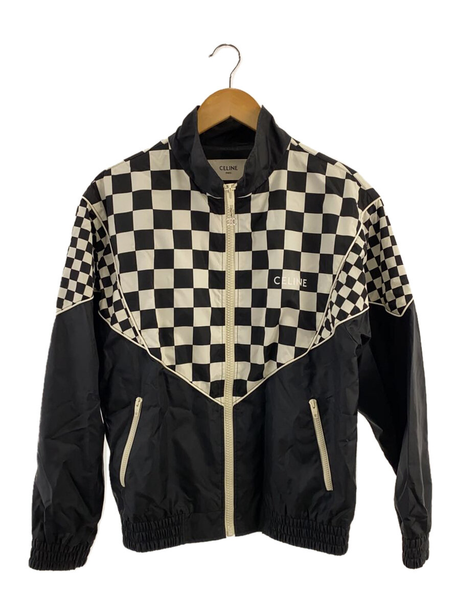 【中古】CELINE◆エディスリマン/チェッカーフラッグルーズブルゾン/44/2W420495M//【メンズウェア】
