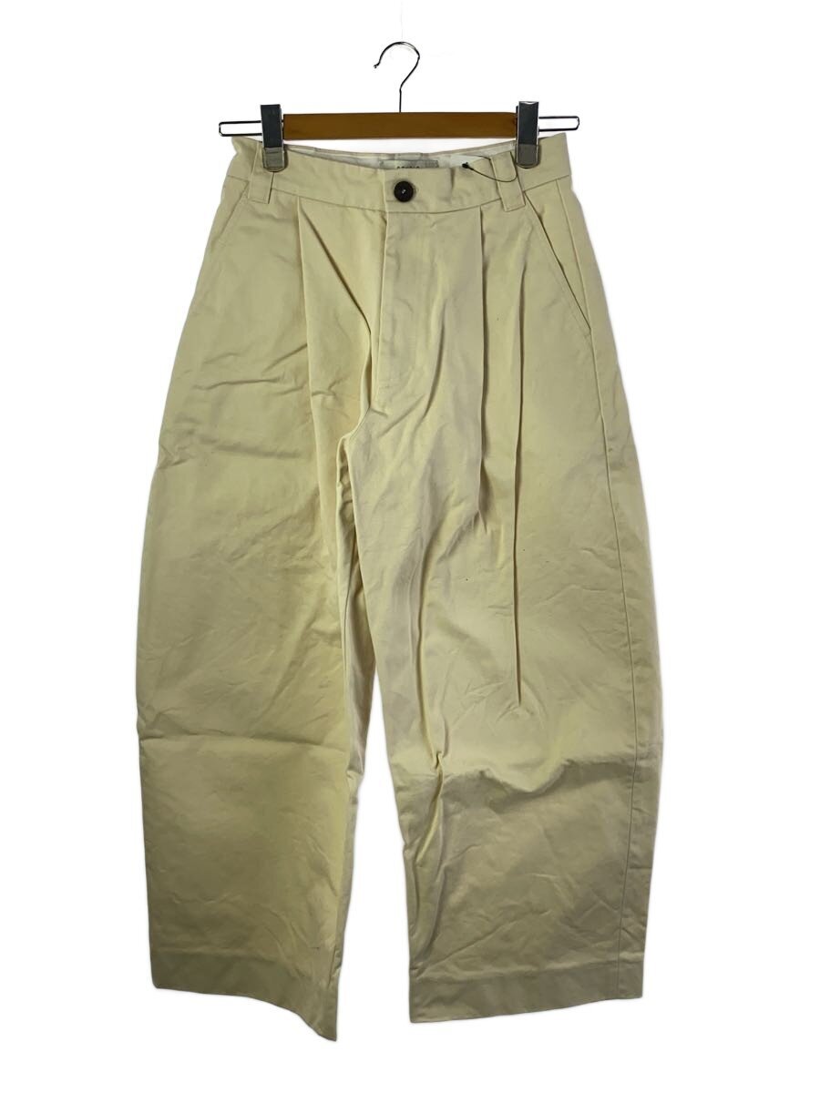 【中古】STUDIO NICHOLSON◆ボトム/XS/コットン/IVO/51-10-732029【メンズウェア】|2nd STREET 店