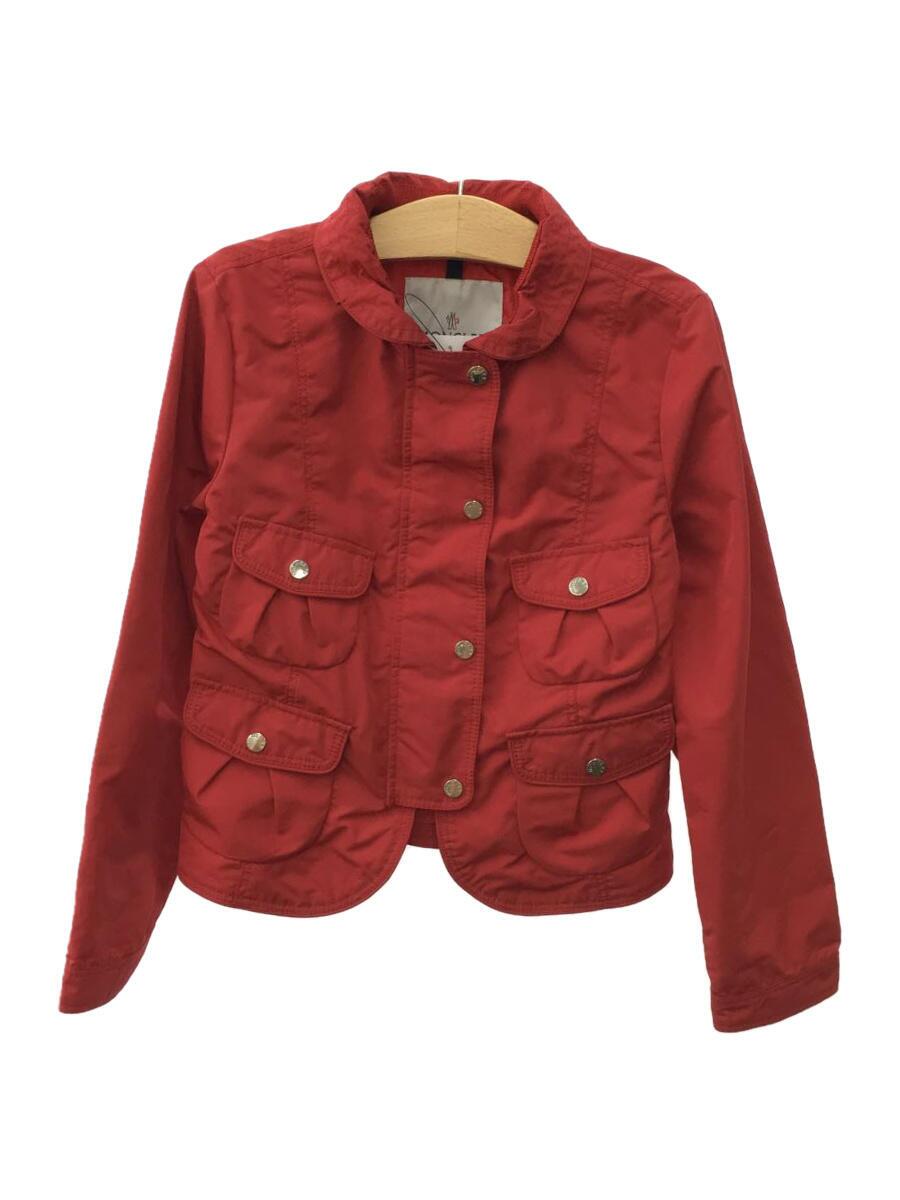 【中古】MONCLER◆上衣/120珊/ポリエステル/RED/231076221086【キッズ】