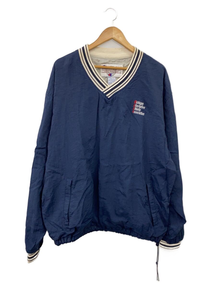 【中古】Champion◆はやりっ児/ティーシャツ/トップス/L/ナイロン/米国海軍/無地【メンズウェア】
