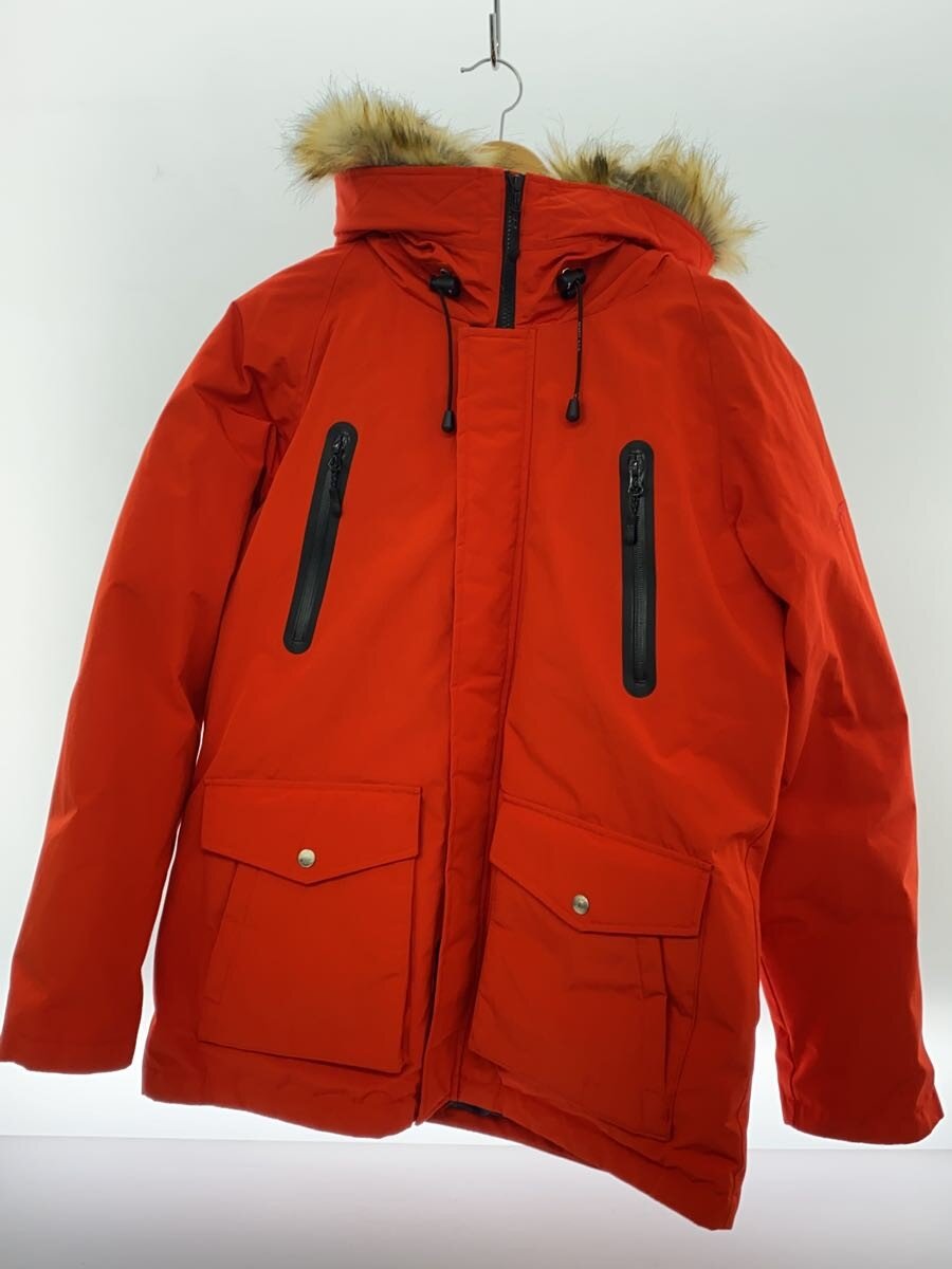 【中古】Schott◆落ちこむ上衣/L/ポリエステル/RED/無地/3192035【メンズウェア】