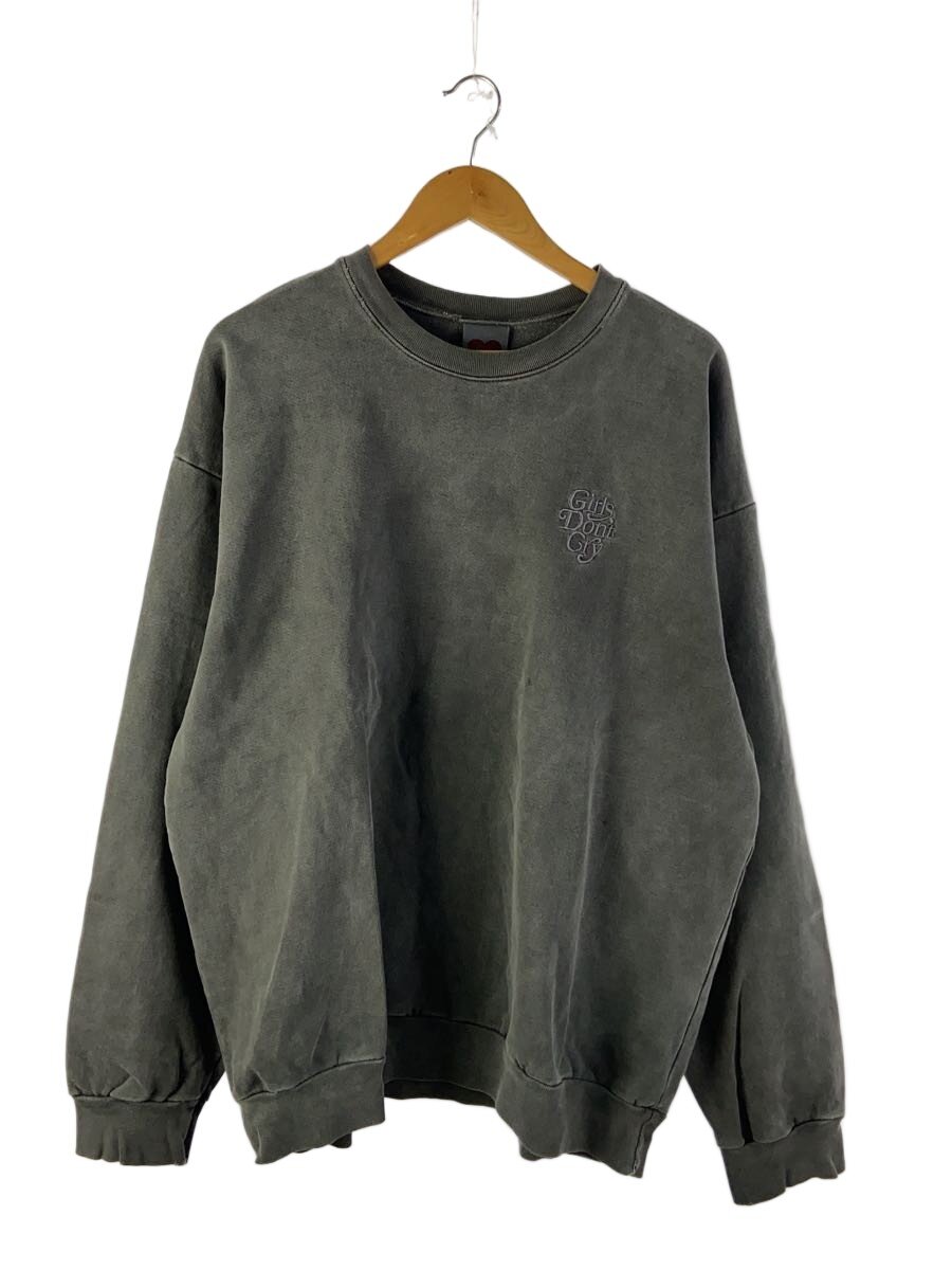 【中古】Girls Don’t Cry◆汗水/XL/綿織物/GRY【メンズウェア】