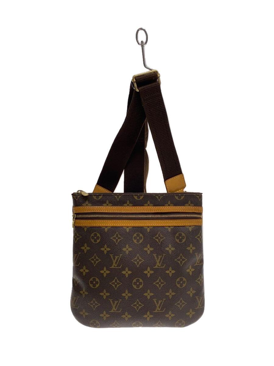 【中古】LOUIS VUITTON◆ポシェット・ボスフォール_モノグラム・キャンバス_BRW/PVC/BRW/総柄【バッグ】|2nd STREET 店