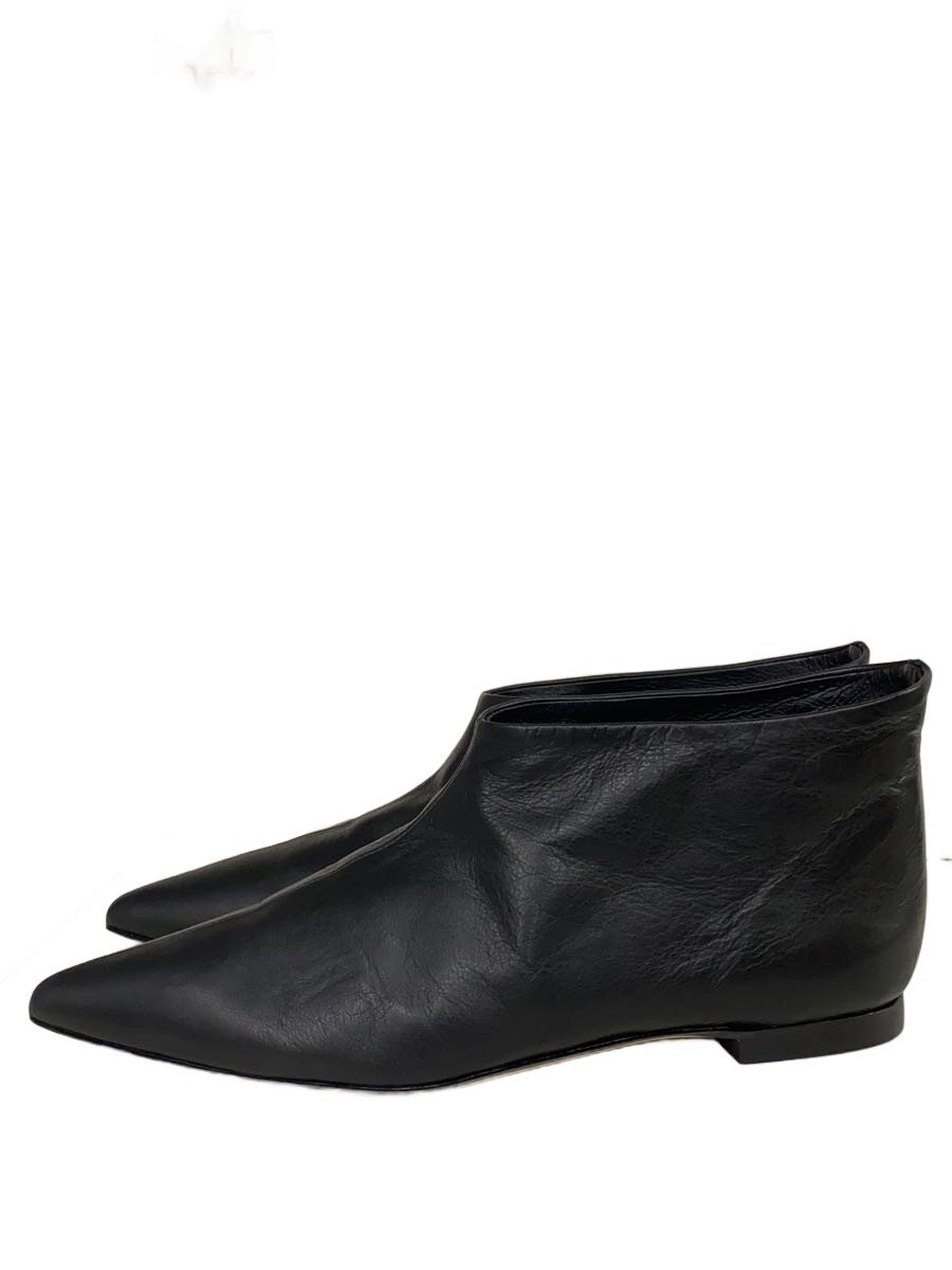 【中古】ELIN◆ショートブーツ/37.5/BLK/レザー/12005-36-0252-0965【シューズ】｜2ｎｄ STREET 店 12,870円