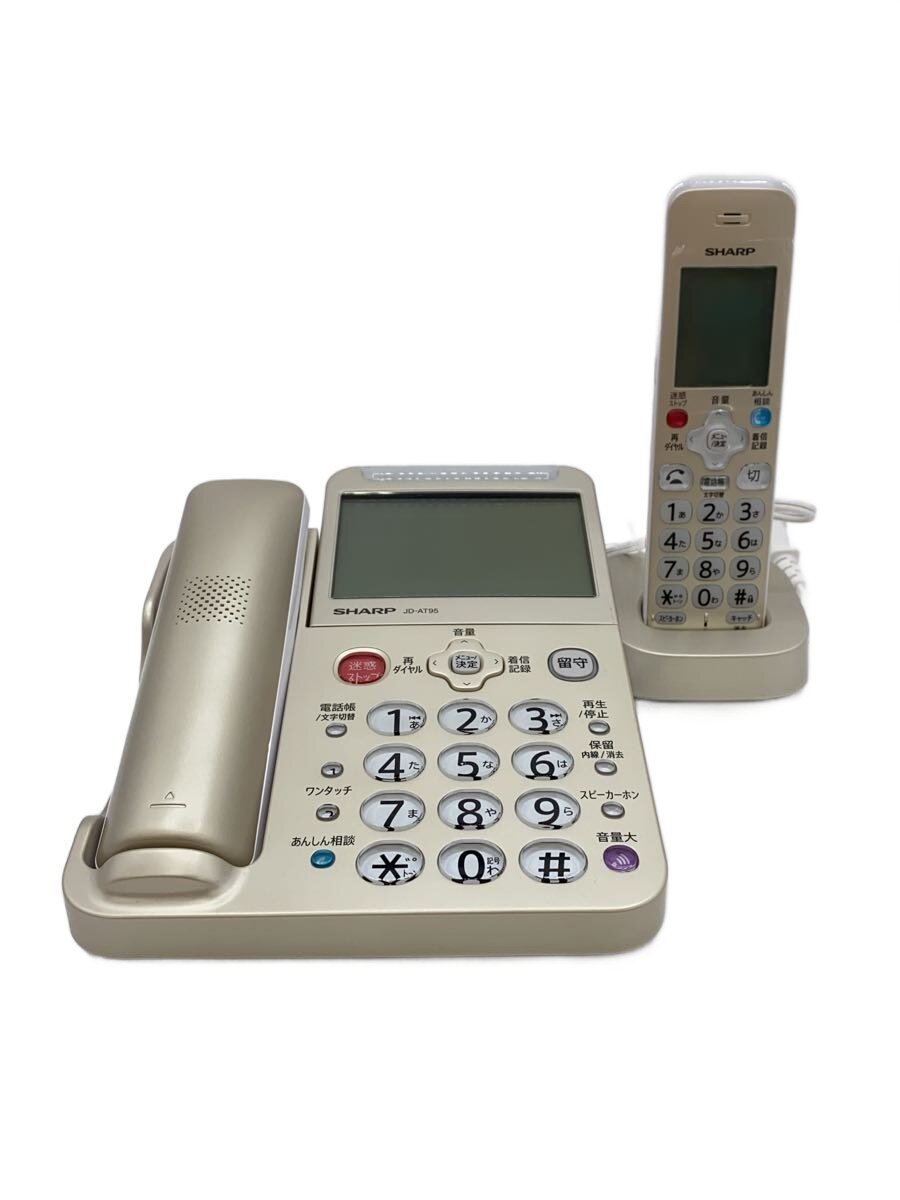【中古】SHARP◆電話 JD-AT95CL//【家電・視覚的・オーディオ】