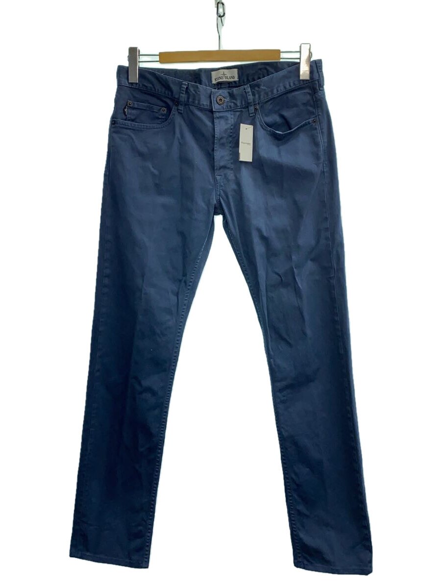 【中古】STONE ISLAND◆ストレートパンツ/31/コットン/IDG/無地/771531805【メンズウェア】|2nd STREET 店