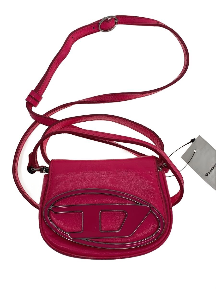 【中古】DIESEL◆1DR XS/ショルダーバッグ/PVC/PNK/無地【バッグ】|2nd STREET 店