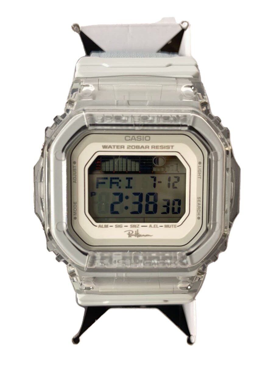【中古】CASIO◆石英ウオッチ/デジタル/--/GRY/BLU/GLX-5600【服飾雑貨他】