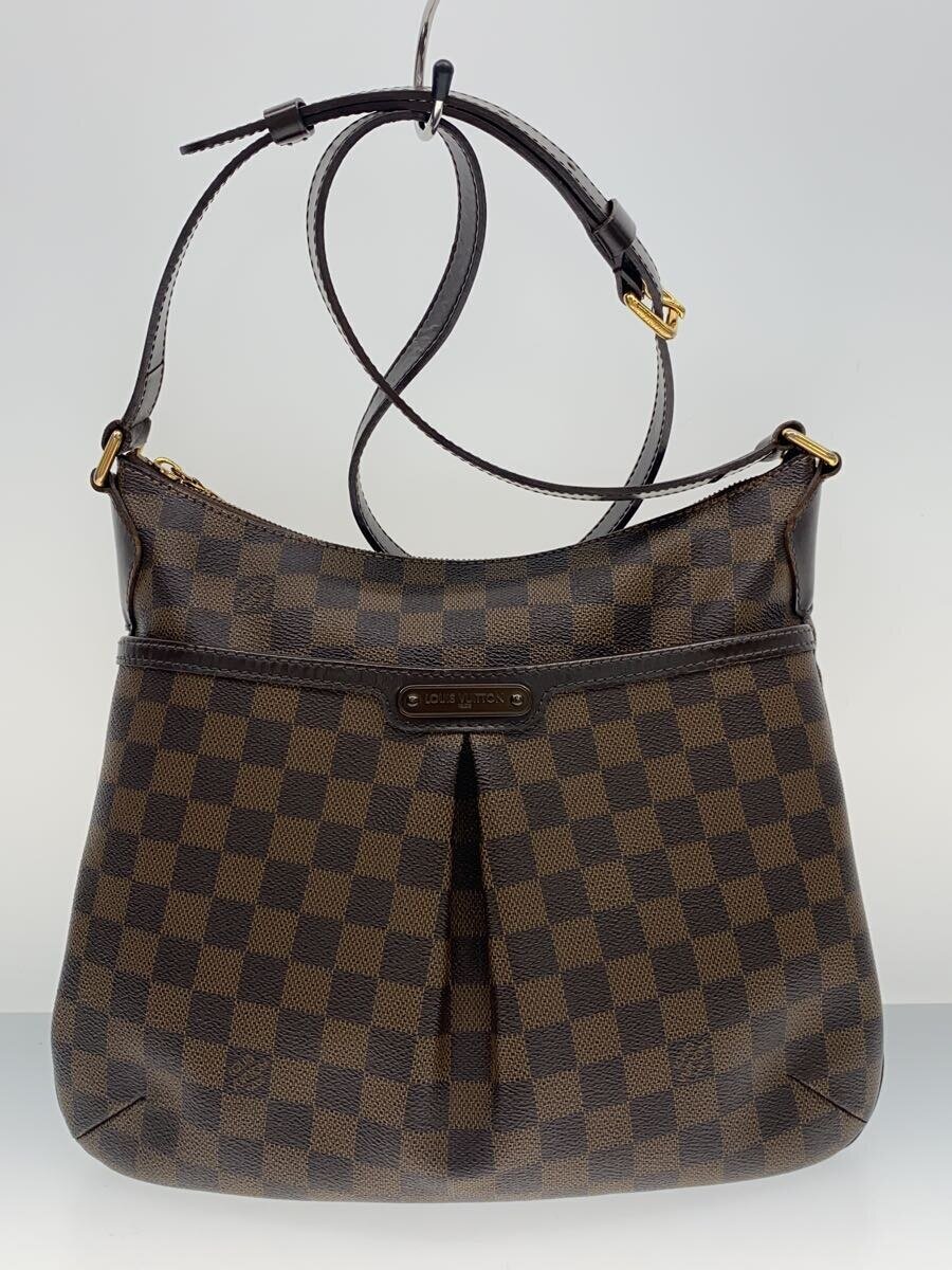 【中古】LOUIS VUITTON◆ブルームズベリPM_ダミエ・エベヌ_BRW/PVC/BRW//【御徒面子】