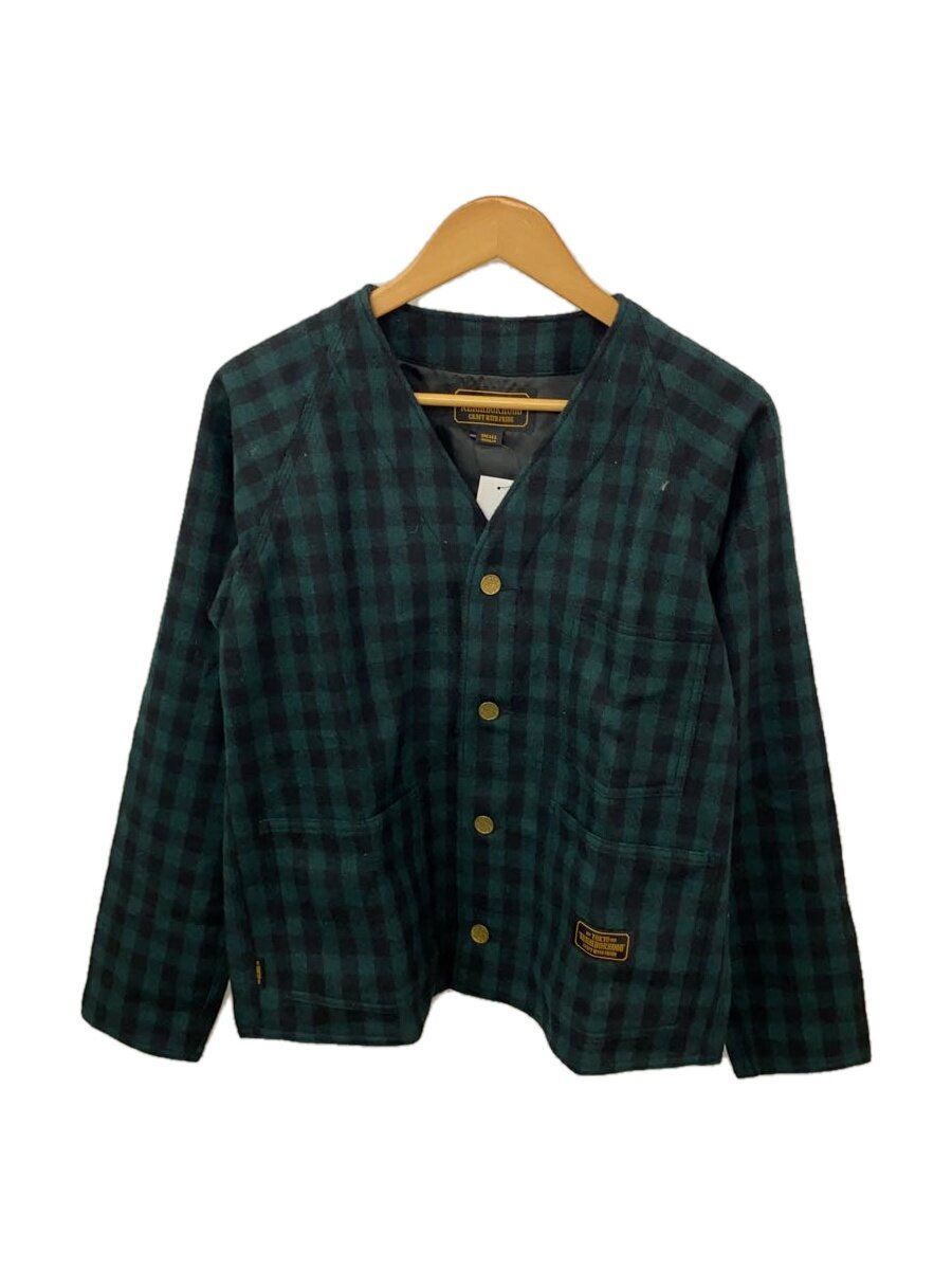 【中古】NEIGHBORHOOD◆16AW/GOVENOR.CHECK/WE-JKT/S/ウール/GRN/チェック/162ARNH-JKM06【メンズウェア】｜2ｎｄ STREET 店