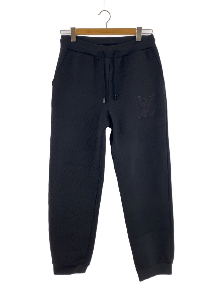 【中古】LOUIS VUITTON◆L/ハイブリッドジョグパンツ/S/ポリエステル/BLK/RM241M FVE HQY04W【メンズウェア】|2nd STREET 店