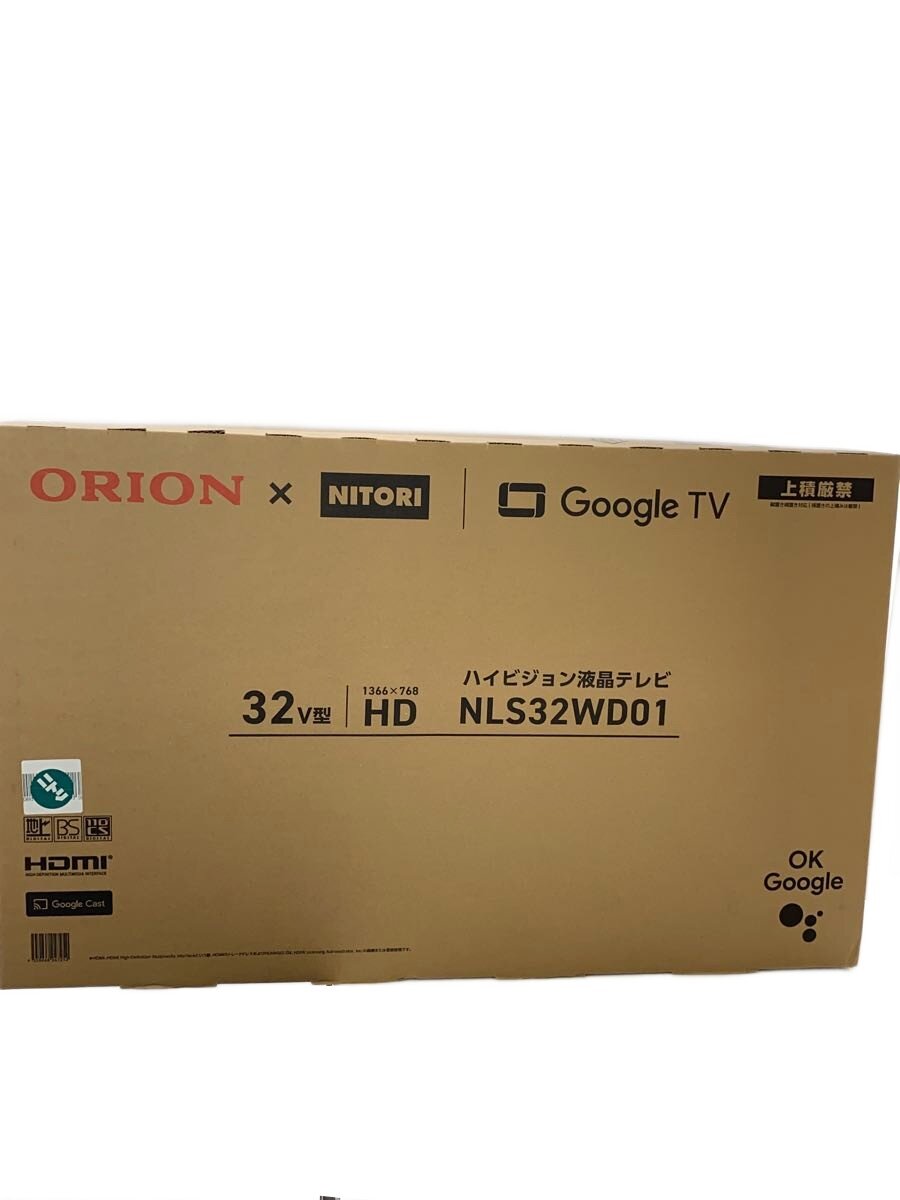 【中古】NITORI◆テレビ ORIONxNITORI NLS32WD01【家電・ビジュアル・オーディオ】