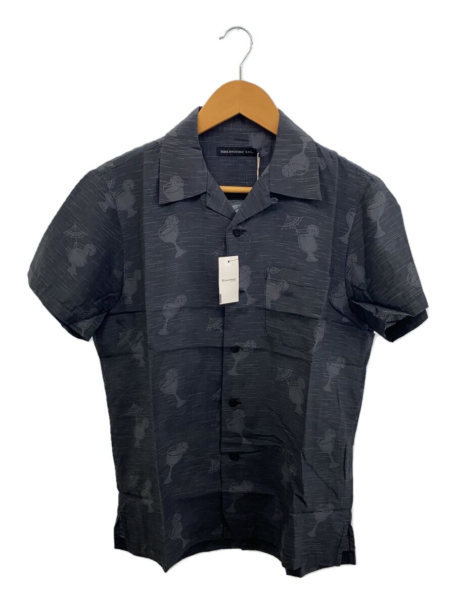 【中古】THEE HYSTERIC XXX◆半袖プルオーバー/M/--/GRY/総柄/0661AH04【メンズウェア】