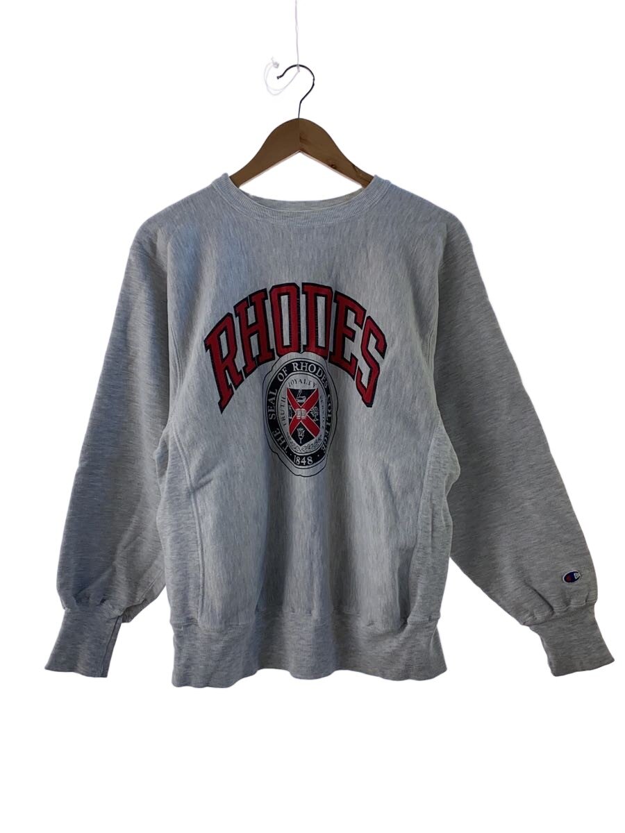 【中古】Champion◆スウェット/L/コットン/GRY/90s/REVERSE WEAVE/RHODES【メンズウェア】|2nd STREET 店