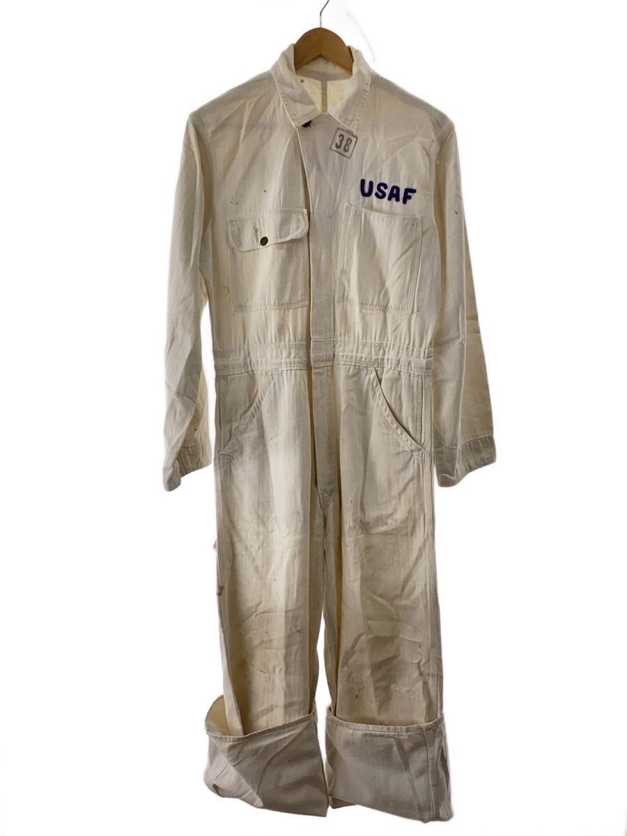 【中古】オールインワン/--/--/WHT//【メンズウェア】