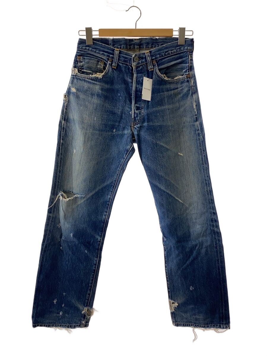 【中古】Levi&rsquo;s◆501XX/復刻/ストレートパンツ/32/デニム/IDG/色褪せ/ポケット内部破れ有//【メンズウェア】｜2ｎｄ STREET 店 11,370円