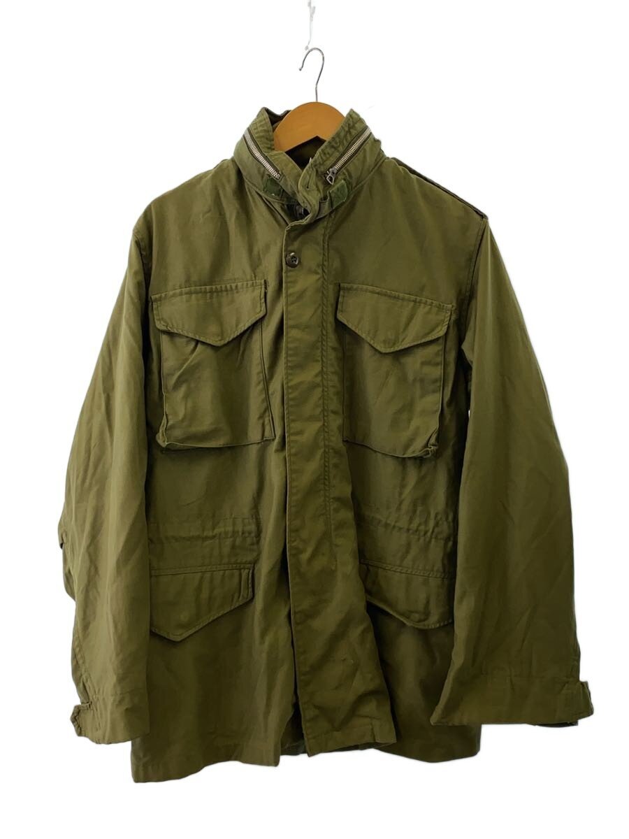 【中古】MILITARY◆60-70/M65/ミリタリージャケット/S/コットン/GRN/無地//【メンズウェア】｜2ｎｄ STREET 店