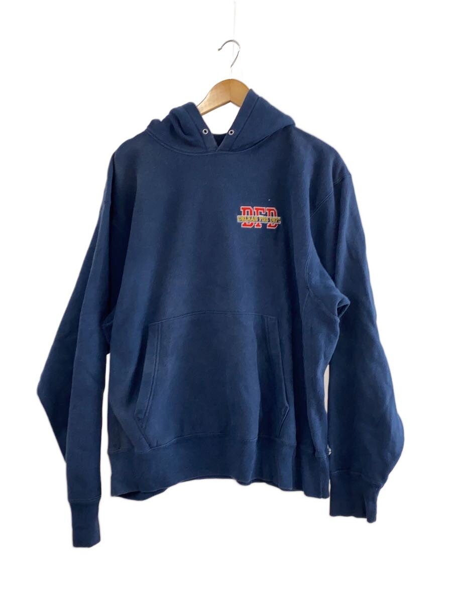 【中古】Champion◆パーカー/PREMIUM REVERSE WEAVE/L/綿織物/NVY/S-1051-031【メンズウェア】