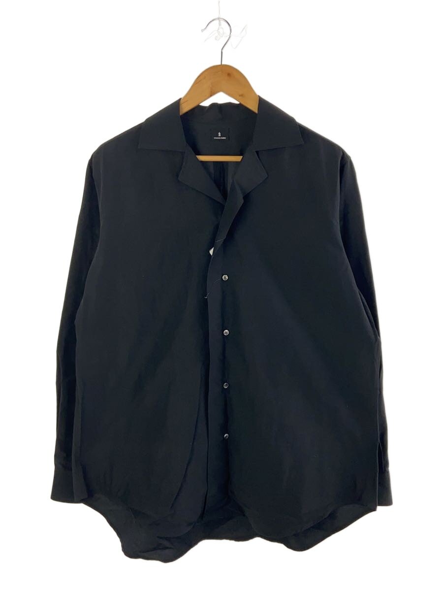 【中古】EDIFICE◆長袖プルオーバー/S/綿織物/BLK/無地/25-050-300-0900-1-0//【メンズウェア】