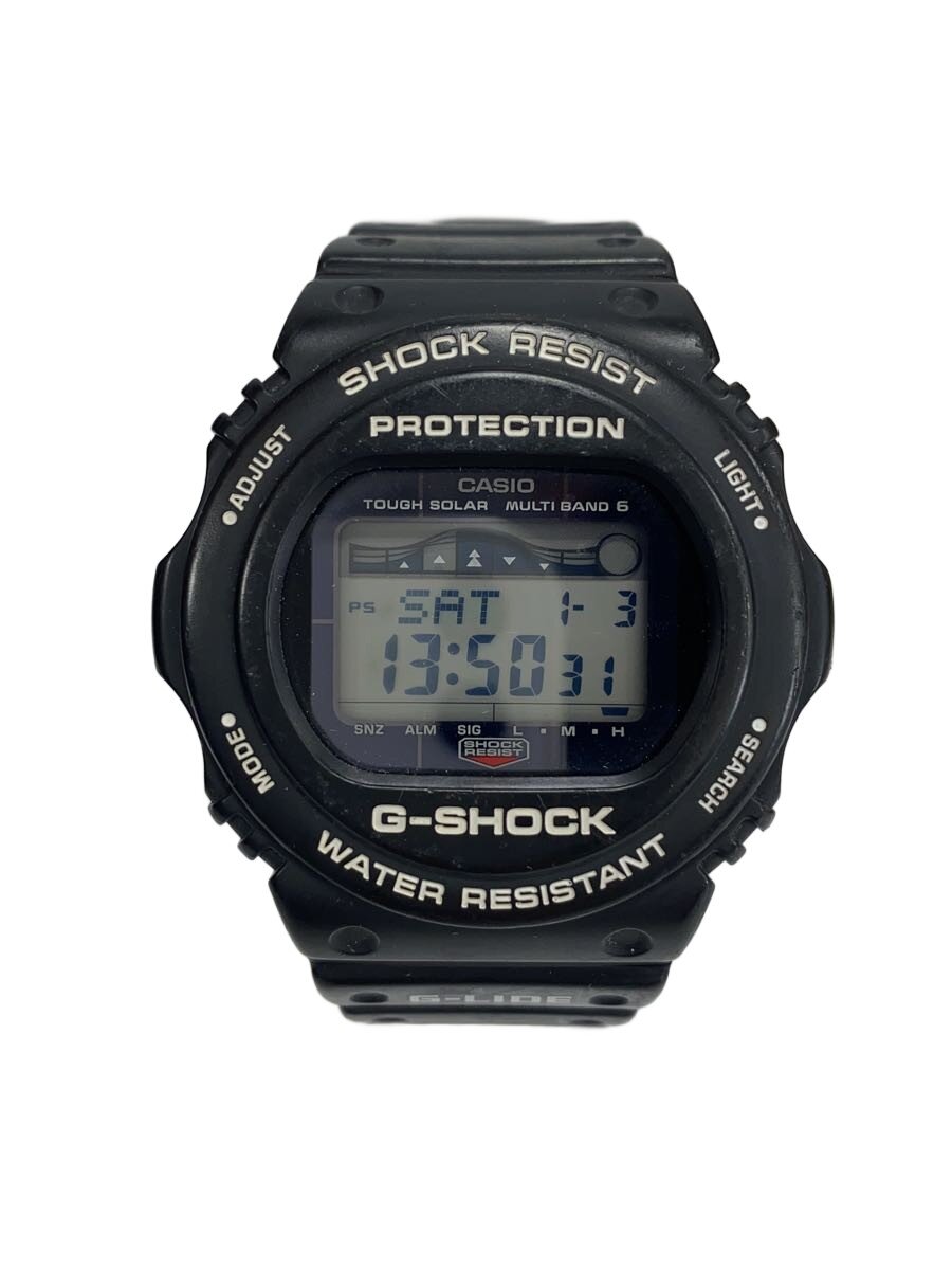 【中古】CASIO◆ソーラー腕時計・G-SHOCK/デジタル/BLK【服飾雑貨他】｜2ｎｄ STREET 店