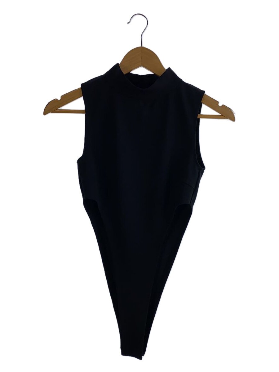 【中古】TELOPLAN◆Teodoro Side open Tank-top/FREE/ポリエステル/BLK/0921010605【レディース御召しもの】
