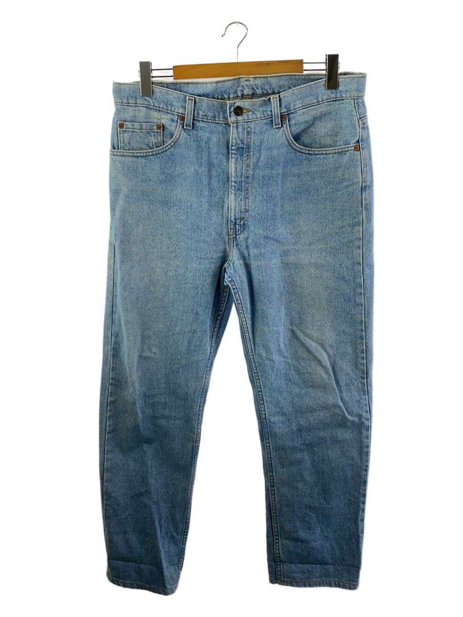 【中古】Levi’s◆下つ方/38/綿織物/IDG/90S/チェーン店編み目/名取り草裏525/505-0217【メンズウェア】